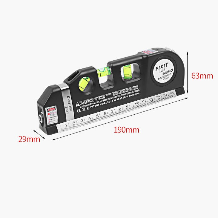 Multi-purpose Laser Level Dimensions