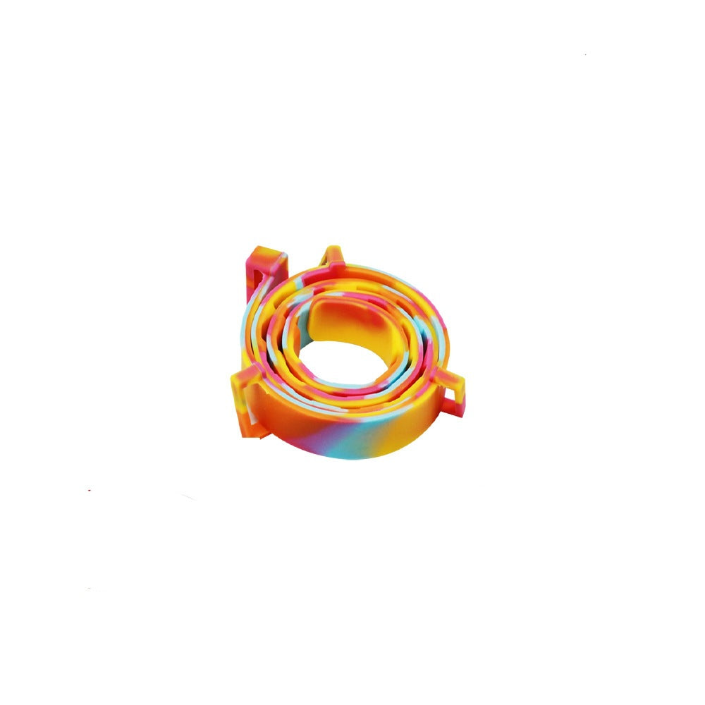 Pet Anti-Flea Collar Rainbow Colors