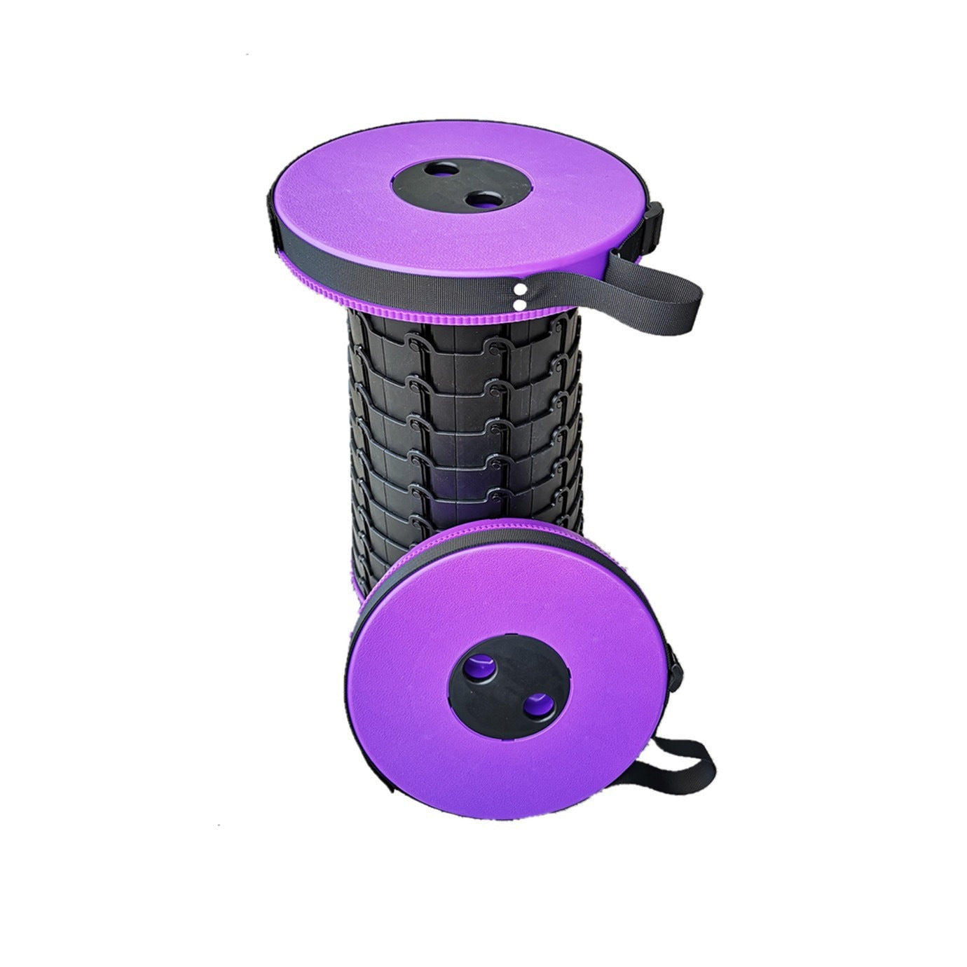 Retractable Stool Purple