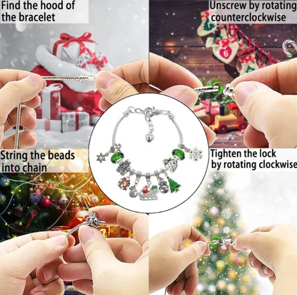 Christmas Advent Calendar Bracelets Set