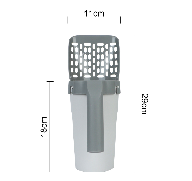 Cat Litter Shovel Size