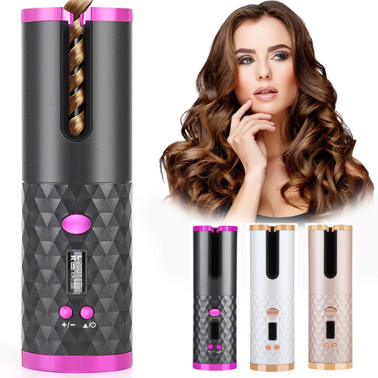 Cordless Automatic Hair Curler Color Options