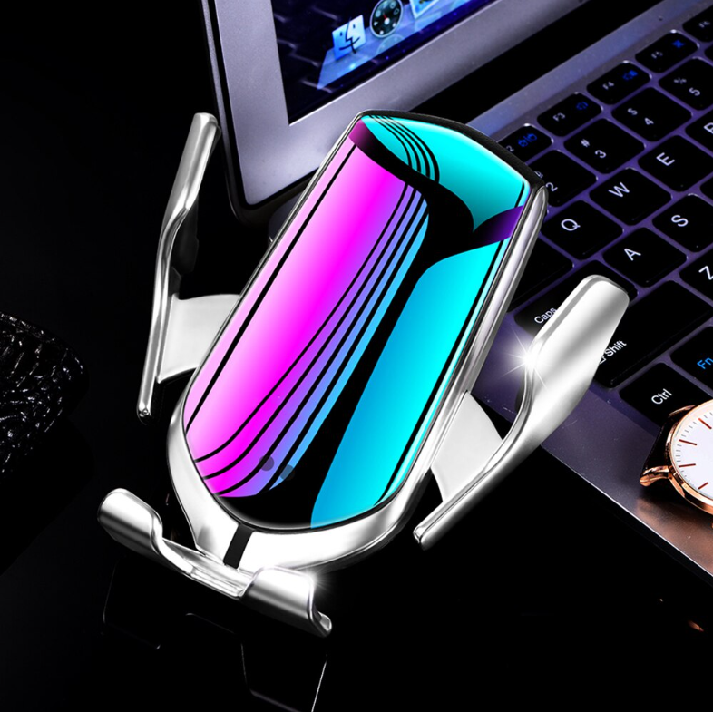 Wireless Charging Holder Silver