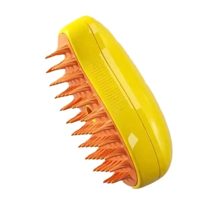 Pet Steam Brush Yellow