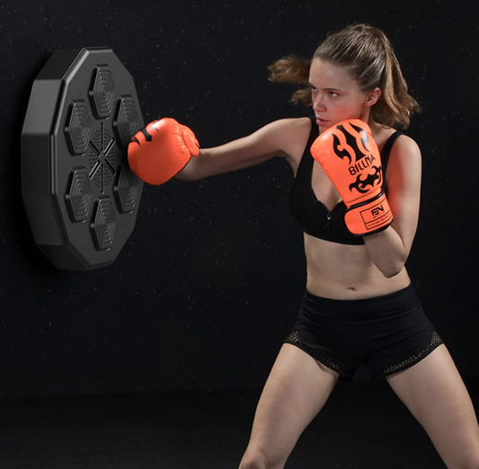 Smart Musical Boxing Machine in use