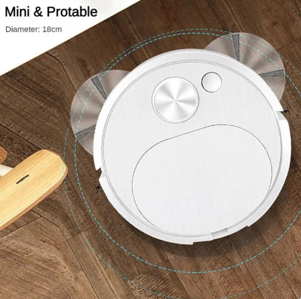 Sweeping Robot in use Mini and Portable