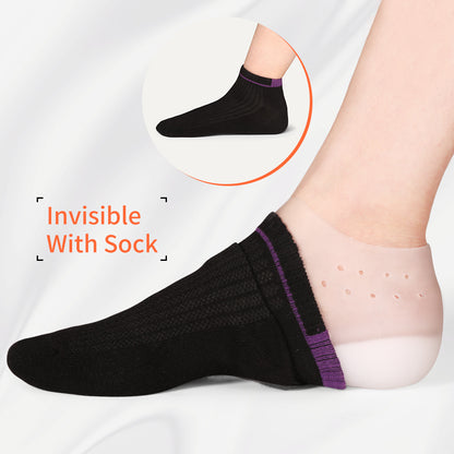 Invisible Height Increase Insoles  in use