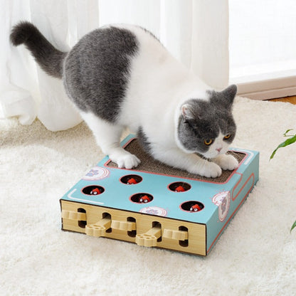 Cat Whack-a-mole Toy in use