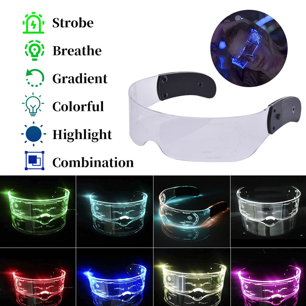 LED Luminous Glasses Features