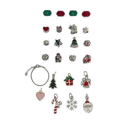 Christmas Advent Calendar Bracelets Set